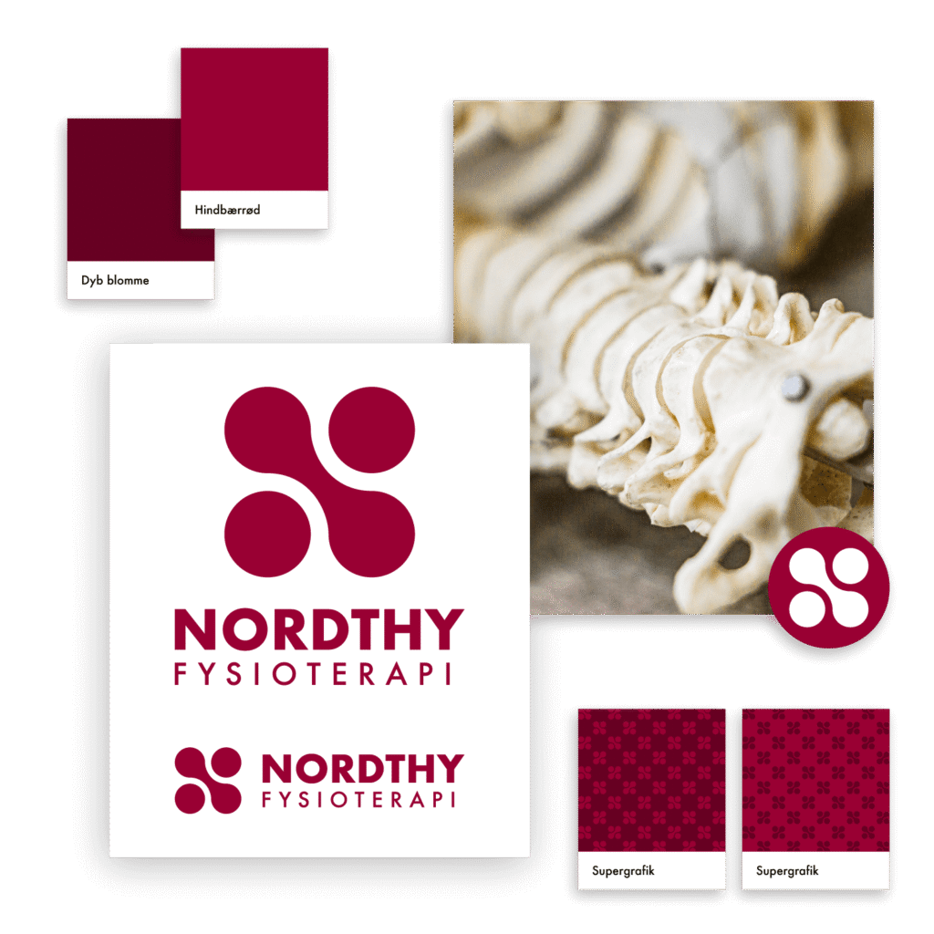 Nordthy Fysioterapi visuel identitet