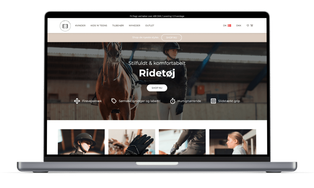 custom webdesign envy equestrian