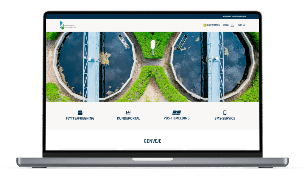 custom webdesign jammerbugt forsyning