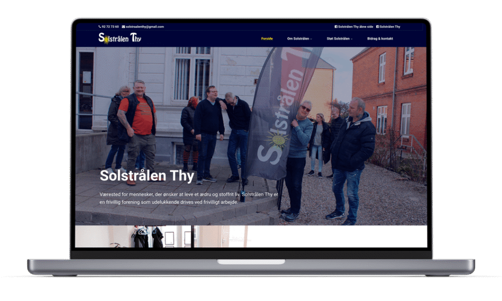 umbraco igloo webdesign solstrålen thy